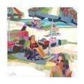 Trademark Fine Art Patti Mollica 'Shades of Summer Beach' Canvas Art, 35x35 IC02232-C3535GG